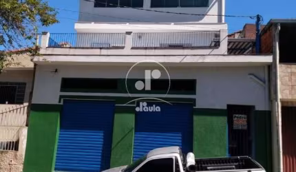 Sobrado com salão comercial no Jardim Guarará Santo André .