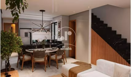Sobrado à venda em Santo André-SP, Jardim Bela Vista: 3 quartos, 3 suítes, 1 sala, 1 banheiro, 2 vagas, 140m²!