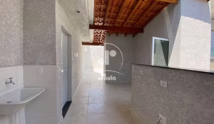 Cobertura a venda com 102m², 2 dormitórios com 1 suíte e 1 garagem na Vila Pires em Santo André