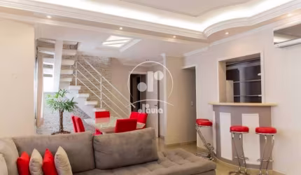 Espaçosa cobertura de luxo na Vila Guiomar, Santo André-SP: 4 quartos, 3 suítes, 2 salas, 4 banheiros, 4 vagas de garagem e 300m² de área.
