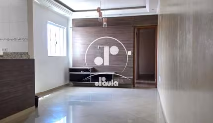 Imperdível cobertura à venda em Santo André-SP, no Jardim Santo Antônio: 3 quartos, 1 suíte, 1 sala, 2 banheiros, 2 vagas, 140m².
