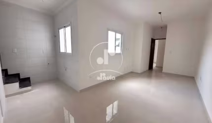 Cobertura à venda em Santo André-SP no Jardim Santo Alberto: 2 quartos, 1 suíte, 2 salas, 3 banheiros, 2 vagas de garagem, 100m².