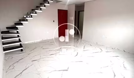 Cobertura à venda com elevador em Santo André-SP, Jardim Guarará: 02 quartos, 01 suíte, 2 salas, 01 banheiro, 1 vaga, 82m². Imperdível!
