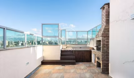 Incrível oportunidade!! Cobertura de 163m² á venda em Santo André: 3 quartos, 2 suítes, 4 vagas, 2 churrasqueiras e Jacuzzi