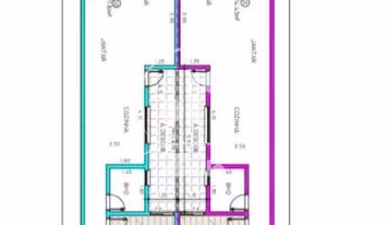 Casa à venda em Santo André-SP na Vila Francisco Matarazzo! 3 quartos, 1 suíte, 1 sala, 2 vagas de garagem, 74,43m² de área.