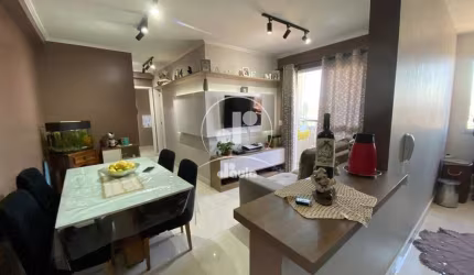 Apartamento à venda em Santo André-SP, Vila Humaitá: 2 quartos, 1 banheiro, 2 vagas, 55m² de área.