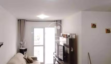 Apartamento de 57m² à venda em Santo André-SP, no bairro Santa Maria: 2 quartos, 1 suíte, 1 sala, 2 banheiros, 1 vaga. Aproveite!