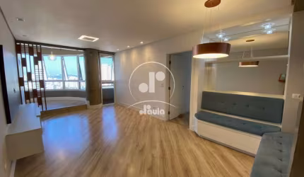 Jardim Bela Vista. Apartamento com 92m2, 2 quartos sendo 1 suíte, 1 banheiro social e 2 vagas de garagem. Lazer,