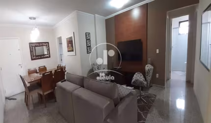 Apartamento à venda em Santo André-SP, bairro Campestre: 2 quartos, 1 suíte, 1 sala, 2 vagas, 95m². Venha conferir!
