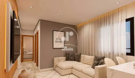 Apartamento a venda com 59,56m², 2 dormitórios, 1 suíte, 2 banheiros, 1 vaga, no Bairro Campestre, Santo André/SP.