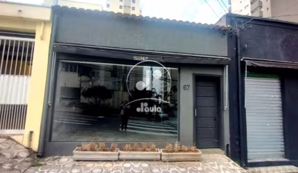 Salão Comercial para aluguel, Jardim Bela Vista em Santo André/SP, 4 banheiros, - Ref. 30965
