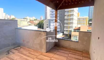 Cobertura com elevador Vila Bastos, Santo André: 2 quartos, 2 suítes, sala, 3 banheiros e 2 vagas de garagem.
