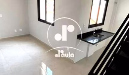 Cobertura a venda com 91,56m², 2 dormitórios, 1 suíte, 3 banheiros, 2 vagas, no Bairro Santa Maria, Santo André/SP.