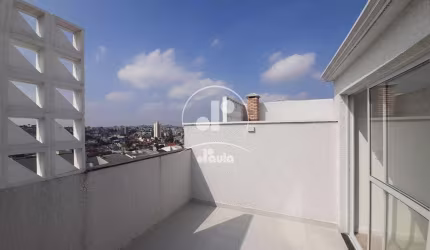 Cobertura sem condomínio, com elevador, com 76m² de área útil, Parque das Nações, Santo André.