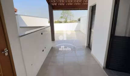 Cobertura à venda em Santo André-SP, Jardim Alvorada: 2 quartos, 2 salas, 2 banheiros, 1 vaga, 80m². Aproveite!