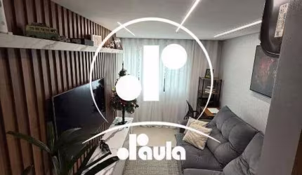casa mobiliada para alugar 2 quartos e 2 vagas bairro campestre santo andre