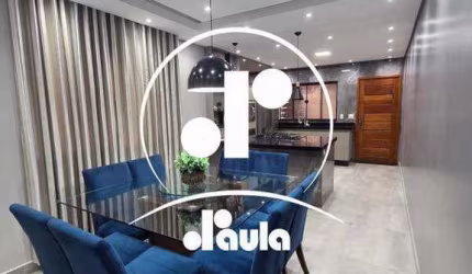 Casa Sobrado com 3 Quartos para Comprar - Parque Marajoara em Santo André/SP.