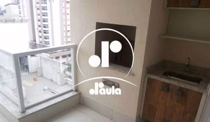 Apartamento para Alugar, 3 Quartos, Varanda Gourmet, Bairro Campestre, Santo André, SP