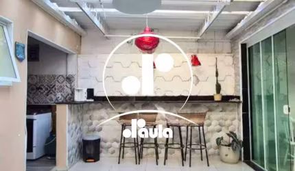 casa térrea para aluguel, 2 quartos, 1 suíte, 2 vagas, Jardim - Santo André/SP