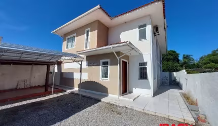 Casa com 2 quartos para alugar na Olavo de Biase, 716, Barra do Aririú, Palhoça, 68 m2 por R$ 1.500
