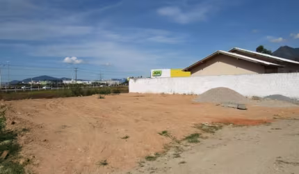 Terreno comercial para alugar na Rua Santa Terezinha de Jesus, 611, Aririu, Palhoça, 360 m2 por R$ 1.000