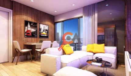 Apartamento com 1 dormitório à venda, 47 m² por R$ 324.488,40 - Indaiá - Caraguatatuba/SP