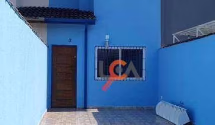 Sobrado com 3 dormitórios à venda, 163 m² por R$ 480.000,00 - Pontal de Santa Marina - Caraguatatuba/SP