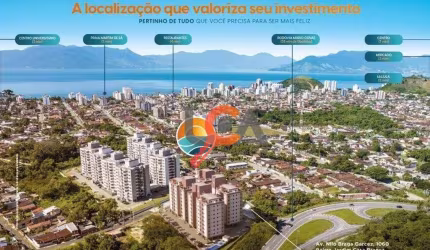 Apartamento com 2 dormitórios à venda, 61 m² por R$ 334.889,15 - Martim de Sá - Caraguatatuba/SP