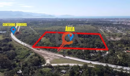 Área à venda, 88000 m² por R$ 13.200.000,00 - Pegorelli - Caraguatatuba/SP