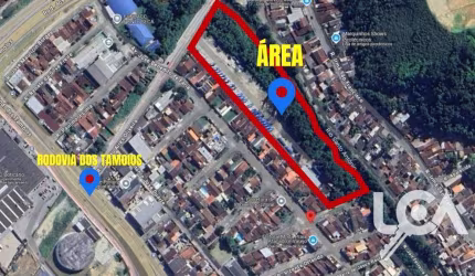 Área à venda, 19345 m² por R$ 6.500.000,00 - Jardim Rio Santos - Caraguatatuba/SP