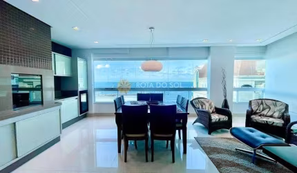 Beira Mar Apartamento Vista Mar 4 Suítes na Meia Praia