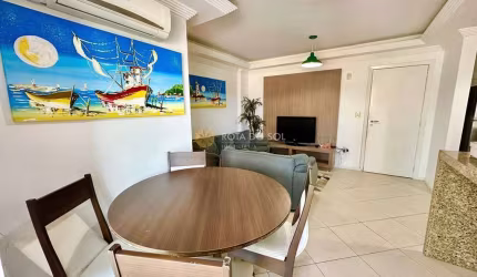 Kirchner apartamento mobiliado 3 quartos e 1 vaga no Perequê