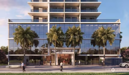 For Seasons flat com 1 dormitório na Meia Praia
