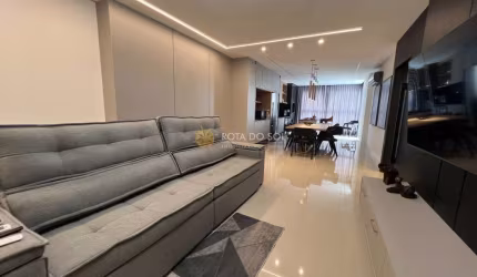 Zurich Residence apartamento mobiliado com 3 suítes na Meia Praia