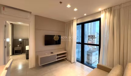 Manhattan Flat mobiliado 1 quarto no Centro de Itapema