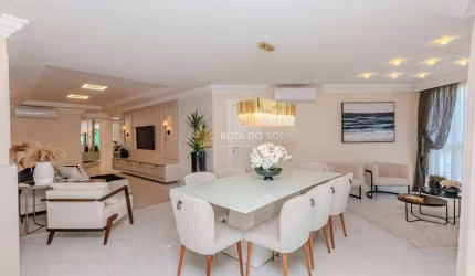 Toulon Palace Apartamento 4 Suítes e 5 Vagas na Meia Praia