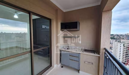 Apartamento com 2 dormitórios para alugar, 71 m² por R$ 4.384,29/mês - Jardim Irajá - Ribeirão Preto/SP