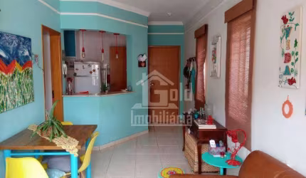 Apartamento MOBILIADO com 2 dormitórios, 71 m² - venda por R$ 290.000 ou aluguel por R$ 2.512/mês - Jardim Botânico - Ribeirão Preto/SP