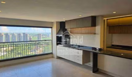 Apartamento Alto Padrão com 3 dormitórios para alugar, 110 m² por R$ 7.693/mês - Jardim Olhos D'Água - Ribeirão Preto/SP