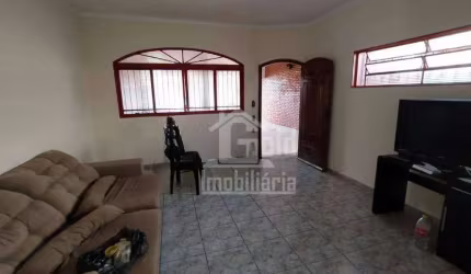 Casa com 3 dormitórios para alugar, 162 m² por R$ 2.440/mês - Jardim Antártica - Ribeirão Preto/SP