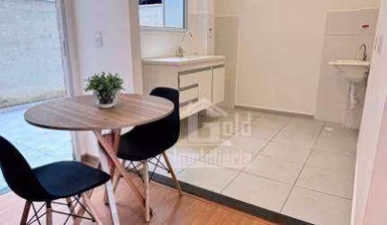 Apartamento com 2 dormitórios à venda, 40 m² por R$ 220.000,00 - Recreio das Acácias - Ribeirão Preto/SP