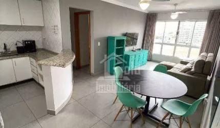 Apartamento com 1 dormitório para alugar, 46 m² por R$ 2.680,00/mês - Nova Aliança - Ribeirão Preto/SP