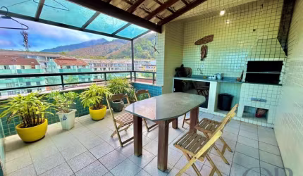 COBERTURA DUPLEX COM 3 DORMITÓRIOS VISTA MAR NA PRAIA GRANDE.