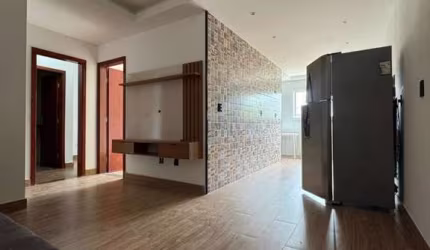 APARTAMENTO SEMI NOVO COM 2 DORMITÓRIOS NO PEREQUE-AÇÚ