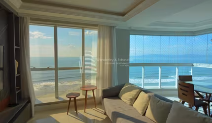 4 suites frente mar mobiliado , Meia Praia, Itapema - SC