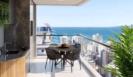 3 suites 2 vagas na meia praia, Meia Praia, Itapema - SC