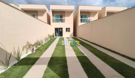 Casa com 3 dormitórios à venda, 92 m² por R$ 439.900,00 - Coaçu - Eusébio/CE
