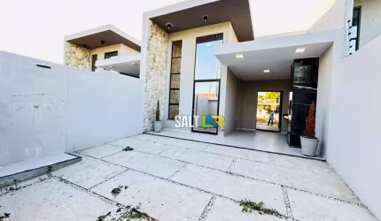 Casa com 3 dormitórios à venda, 110 m² por R$ 450.000,00 - Guaribas - Eusébio/CE