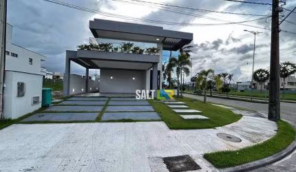 Casa com 5 dormitórios à venda, 338 m² por R$ 1.990.000,00 - Cidade Alpha - Eusébio/CE