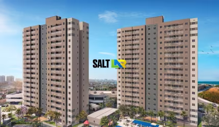 Apartamento com 2 dormitórios à venda, 48 m² por R$ 361.936,94 - Praia do Futuro